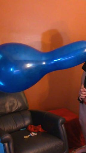 109) Longneck Balloon Kinky Jerk-Off by Daddy Balloonbanger   Clip 1