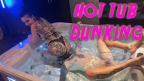 Hot Tub Dunking 4K ft Mistress Demoness Luna Maz Morbid