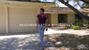 Transangels - Neighbor Gets a Mouthful - Lance Hart, Shiri Allwood