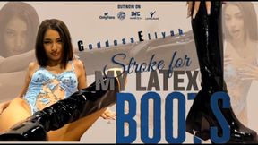 Stroke for my Latex Boots - JOI POV