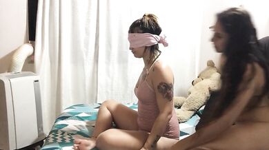 Teen Latinas scissoring with dripping pussy orgasm compilation