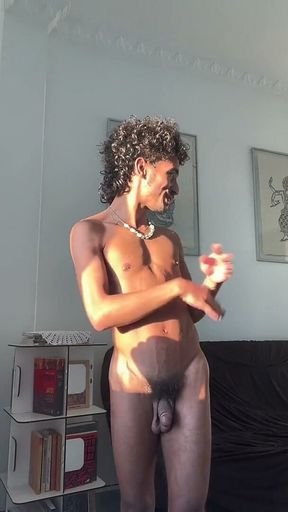 Exhibing My Naked Body in the Sunlight