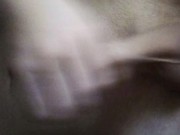 Playing With My Thick Delicious Hard Clitty (No Audio)