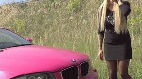 ”Sexy blonde loves money & cocks”