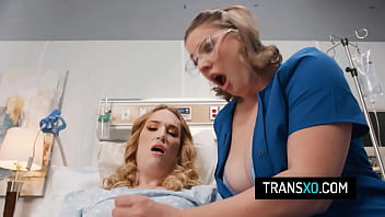 Hot trans threesome at the hospital