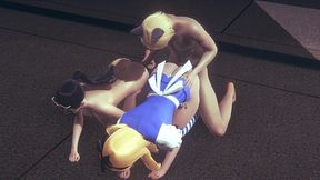 one piece hentai - nico robbing sex - japanese asian manga anime film game porn