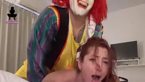 Sometida a la voluntad del payaso maldito- Us� mis agujeros para su placer - NoahPells & CuchiLaino