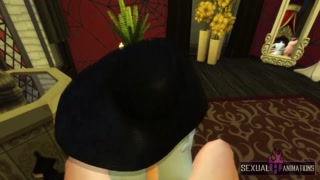 Resident Evil 8: Lady Dimitrescu Has Sex With Me In Her Bedroom POV - Sexual Hot Animations