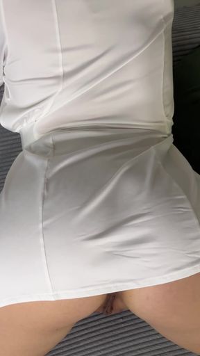 Curvy Onlyfan shows off her big ass and natural tits