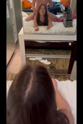 Asian Petite Lulu Wild Deepthroat BJ, Rough Fuck & Messy Creampie Explosion