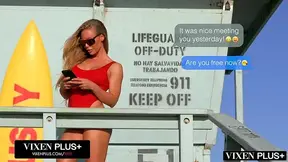 Blonde bombshell Nicole Aniston gets her first anal, huge gapes!