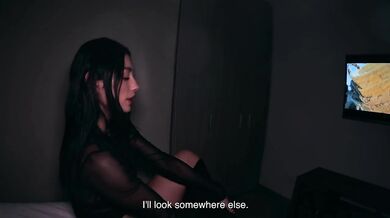 Neighbor can I stay with you tonight? I lost my keys and I want a HARD FUCK | COLOMBIAN MODEL