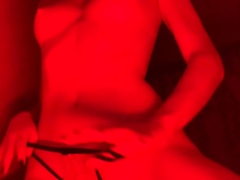 Teen Slut Seduces with Strip Tease and Panty Stuffing