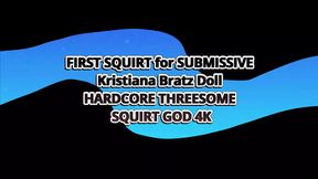 Kristiana Bratz Doll's First Threesome with Matt & Kos!