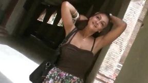 Big-titted amateur bombshell gets fucked by older guy