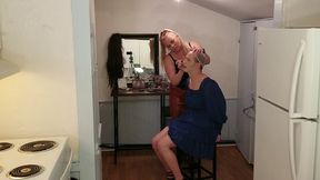 roommate feminizes guy for girls night out