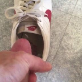 Cumshot in my sneakers