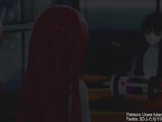 Shemale hentai masturbation with onahole