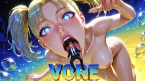 Vore: Captive Body Slide Down a Warm, Pulsing Throat & Belly