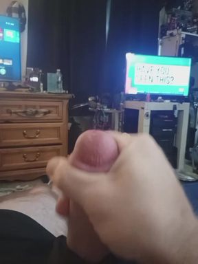 Solo stroke until cum