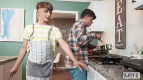 MEN - Cherry Kiss And Foxy Alex Take Turns On Drake Von’s Cock After A Tense Holiday Dinner