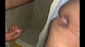 I Fill Her Ass with Thick Sperm