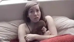 Scared Stepsister Fucked By Her Stepbrother During A Tornado Studios - Winky Pussy With Cock Ninja