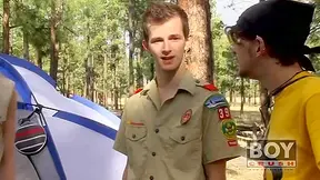 Camping Boys Get Horny