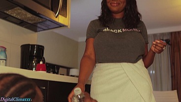 Big Booty Ebony Babe Fucks The Repairman ( DRuffBandit )