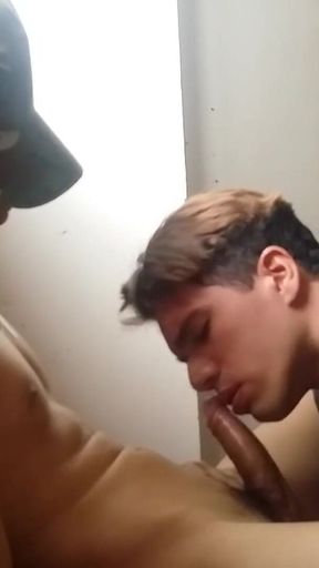 Fucking with My Buddy in the Bedroom After the School