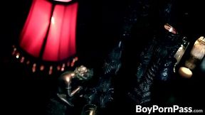 Vampire twinkies fucking after a passionate blowjob