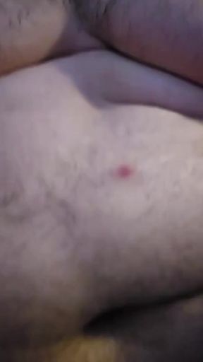 Superchub trying to make his soft cock cum   Clip 1