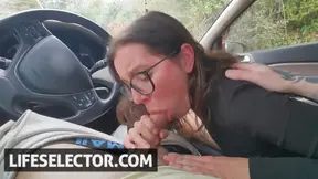 Fucking your massage trained GF Ghomestory after blowjob in public