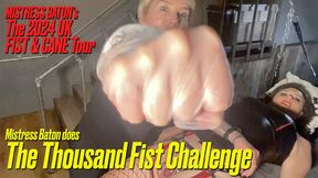 Mistress Baton Does The Thousand Fist Challenge HD for QT