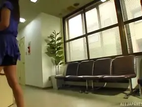 Pervy Doctor Creamps Excited Asian Lady After Steamy Exam Room Sex