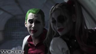Wicked - Harley Quinn Fucked By Joker & Batman