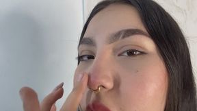 I'm going to show you my nose