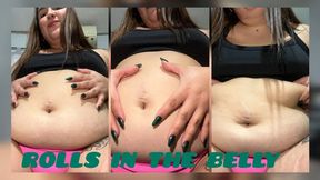 Rolls in the belly