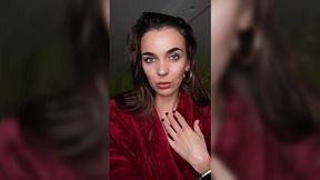 Horny Italian MILF Masturbates With Dildo On Camera