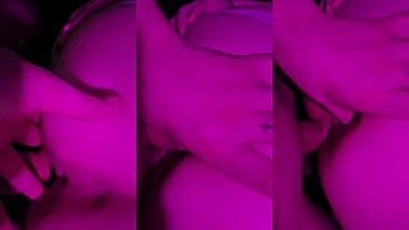 He stuck his finger in my ass while he fucked me