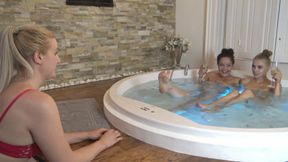 Jacuzzi Foot Domination for the Sub!