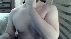 Hot Camboy Works His Legs and Nipples