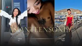 Small Filipina Gets Pumped in Paradise Beach Hotel