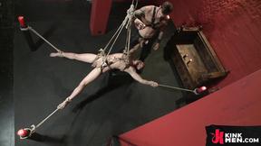 ”Wild gay BDSM & wax play”