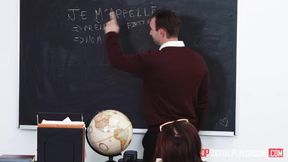 DigitalPlayground - French teacher Fucks hot babe Brooke Haze