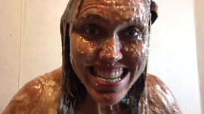 messiest human sundae in the world (wam, wet and messy)