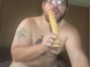 Trying out my new toy think you can beat it 🍆💦😮