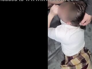 OUCH! It HURTS, Daddy! Punishing my ravishing stepdaughter 'coz I found her watching porn on xvideos, real homemade