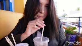 Unexpected First Date Leads to Intimate Encounter with a Cute Girl - FoxyIdol
