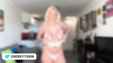 *NUDE* Bikini Try-on Haul British Teen with HUGE TITS